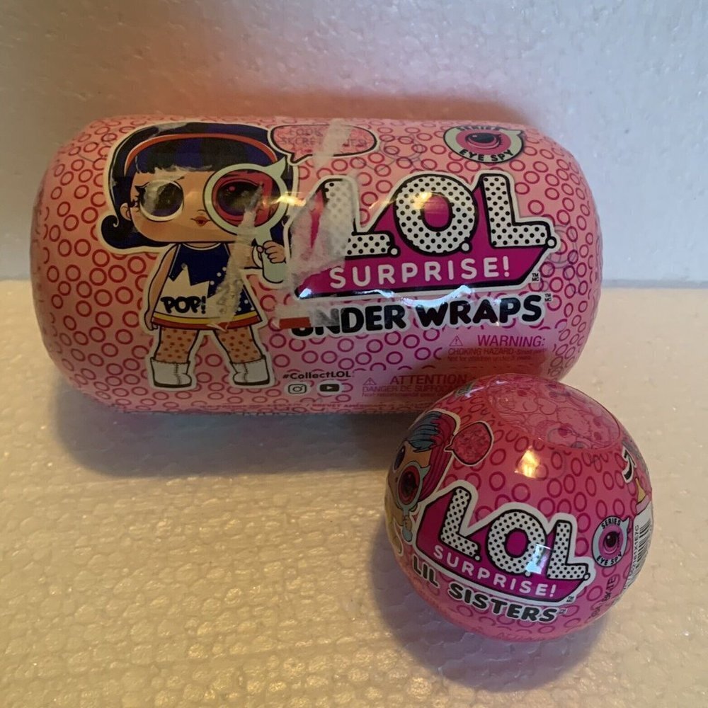 NEW 2x L.O.L Surprise! Underwraps & Lil Sisters Bundle